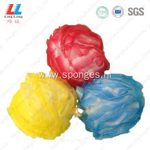 soft cleansing mesh bath sponge material